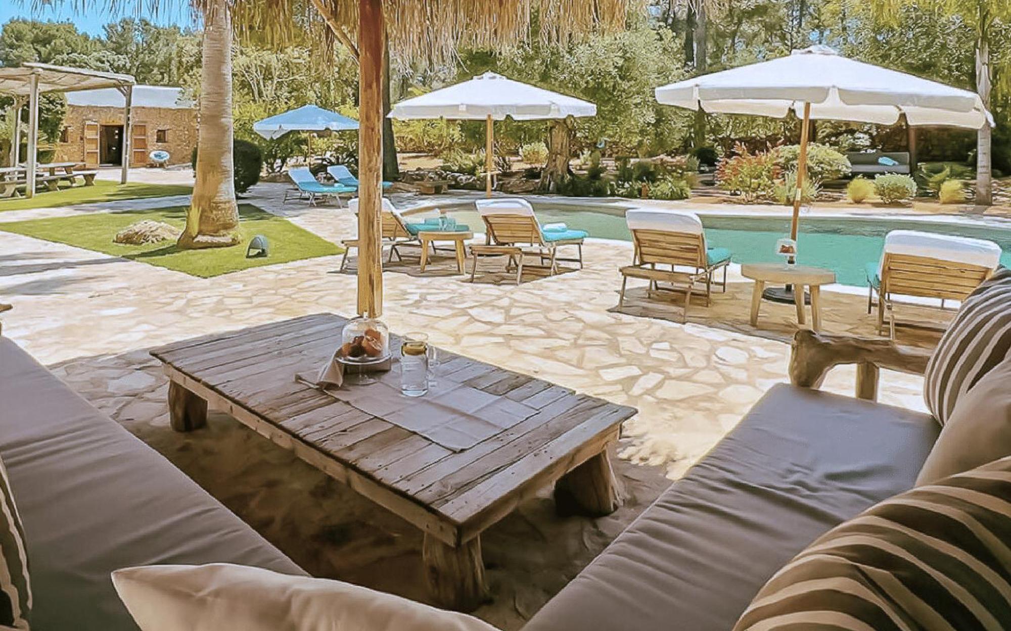 La Finca Agroturismo Can Bet ซานตาเอวเลเรียเดสริว ภายนอก รูปภาพ