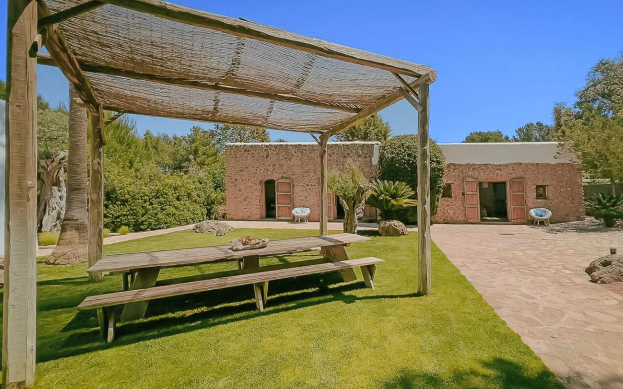 La Finca Agroturismo Can Bet ซานตาเอวเลเรียเดสริว ภายนอก รูปภาพ