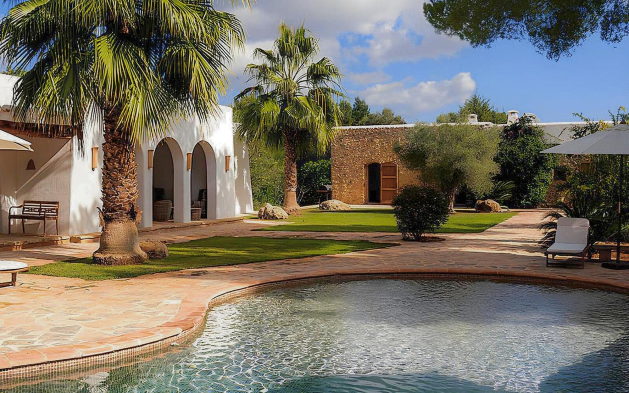 La Finca Agroturismo Can Bet ซานตาเอวเลเรียเดสริว ภายนอก รูปภาพ